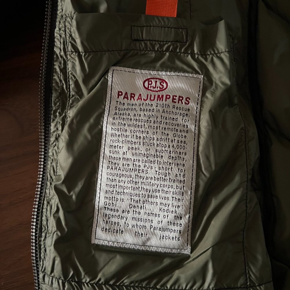 Parajumpers "Leah" Sheen Down Jacket | Black | Size S | Extra-Long | 740 Fill - Picture 7 of 14